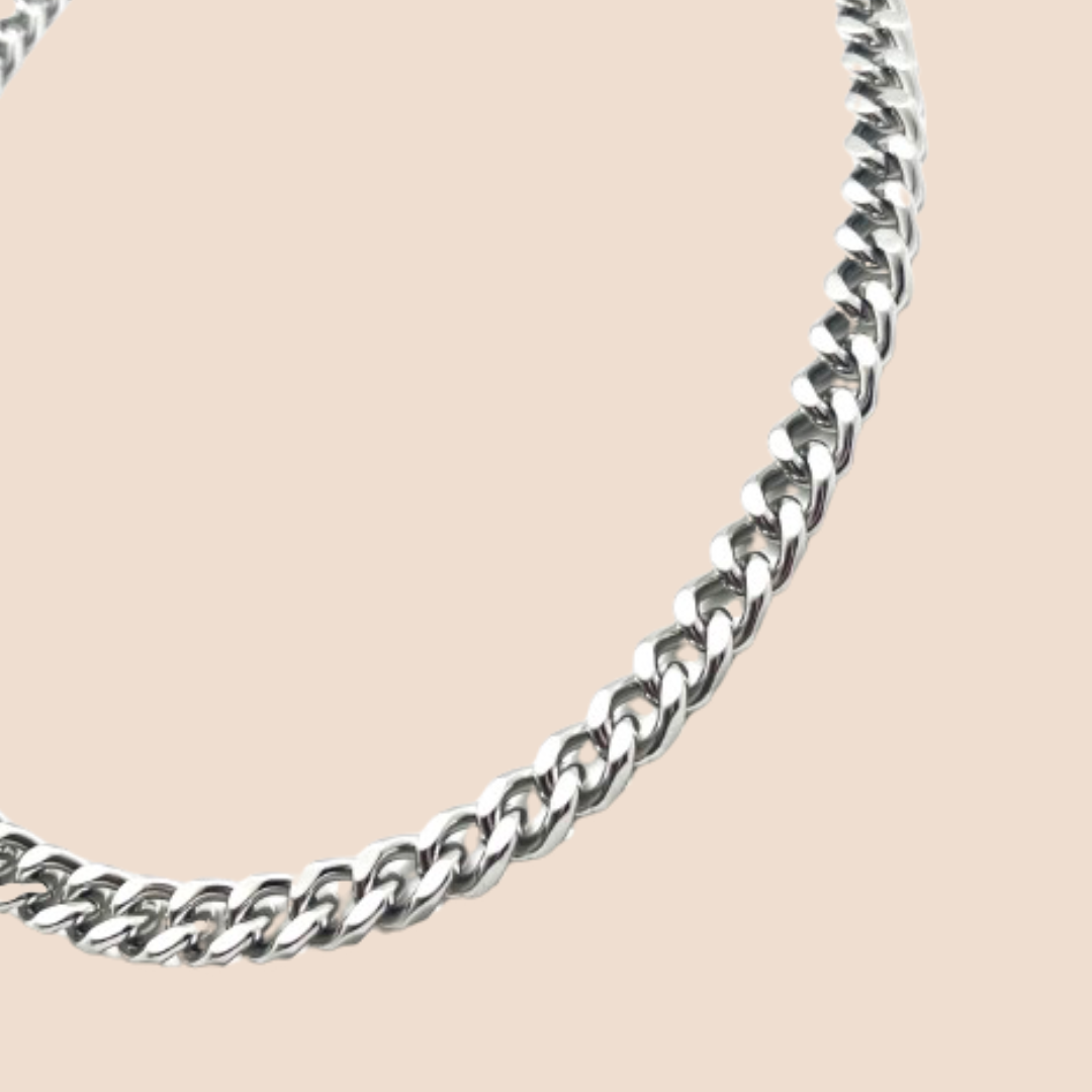 Stainless Steel Cuban Chain for Men