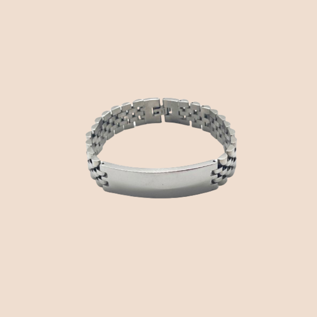 Stainless Steel Men's Bracelet - Modern