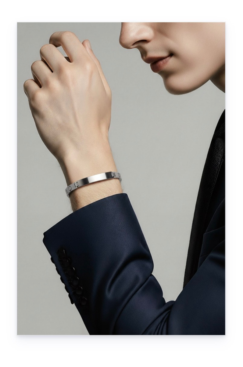 Stainless Steel Men's Bracelet