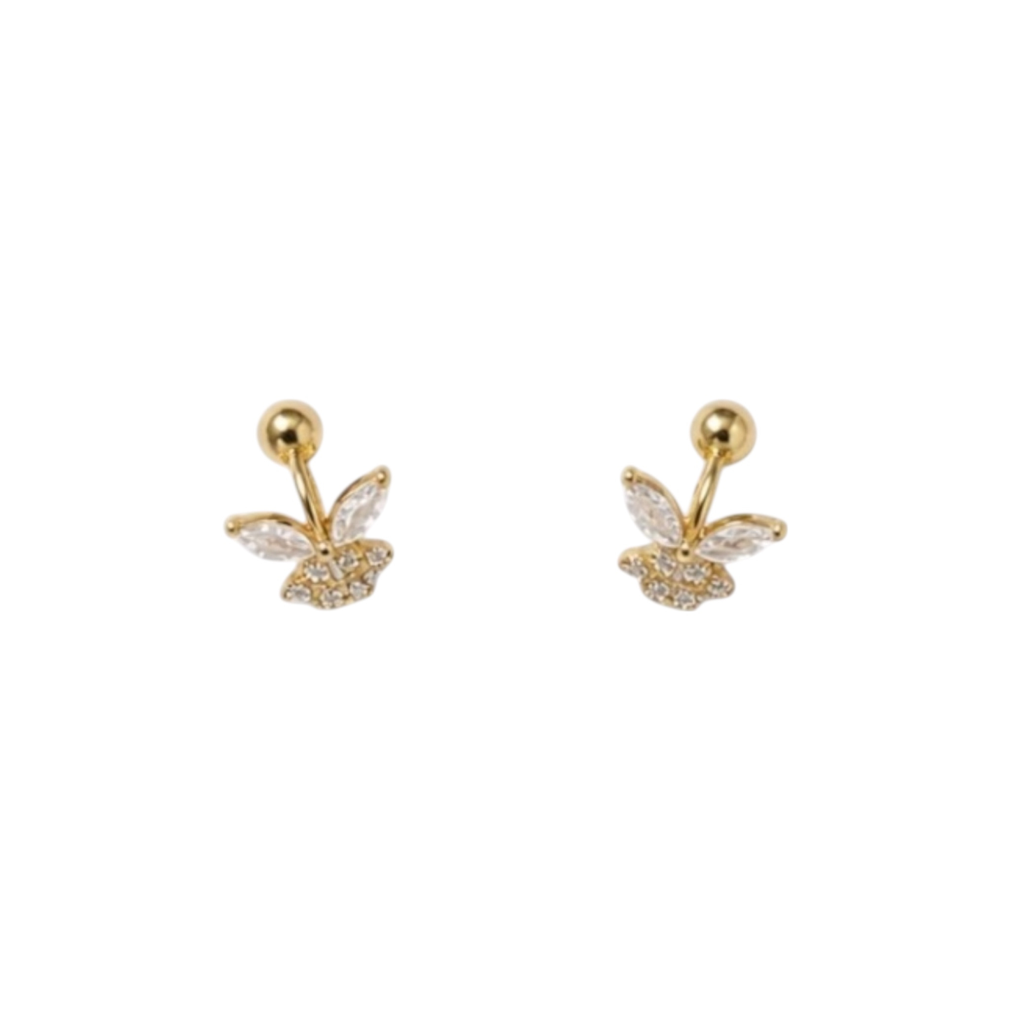 Butterfly Earrings in .925 Sterling Silver