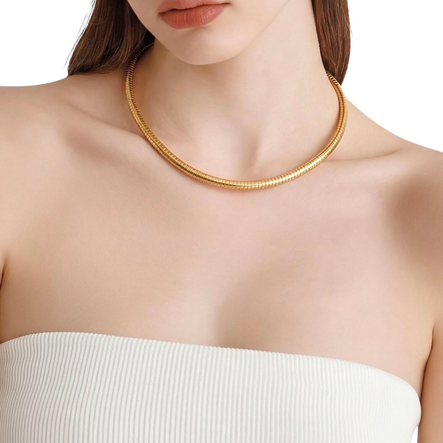 Elegant Snake Chain Necklace