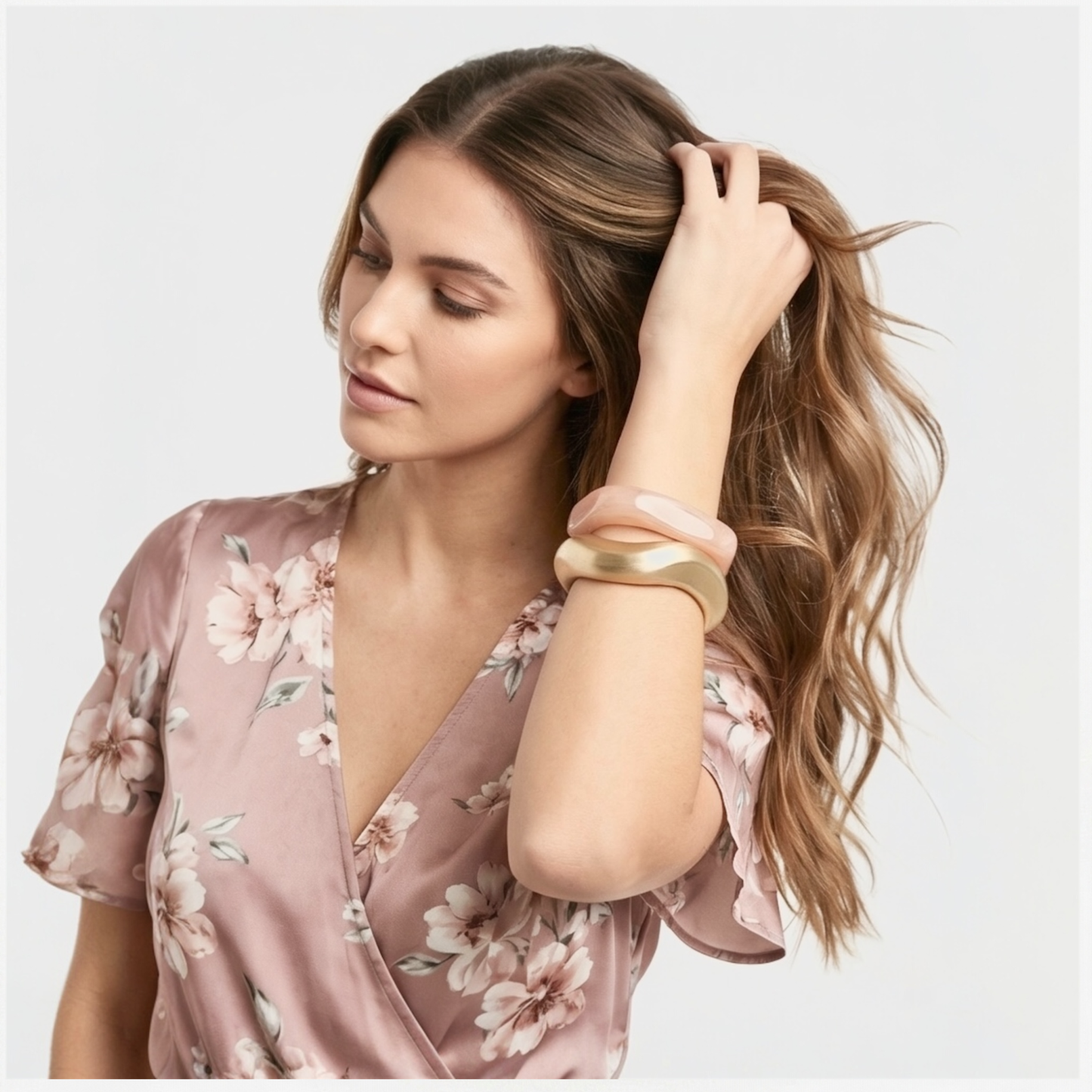 Duo bangle bracelet