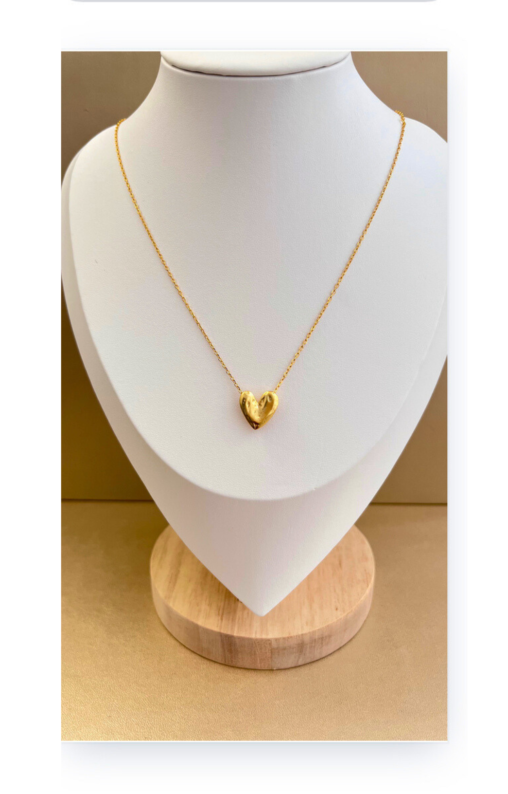 Sterling Silver Cable Chain Necklace with Heart Charm