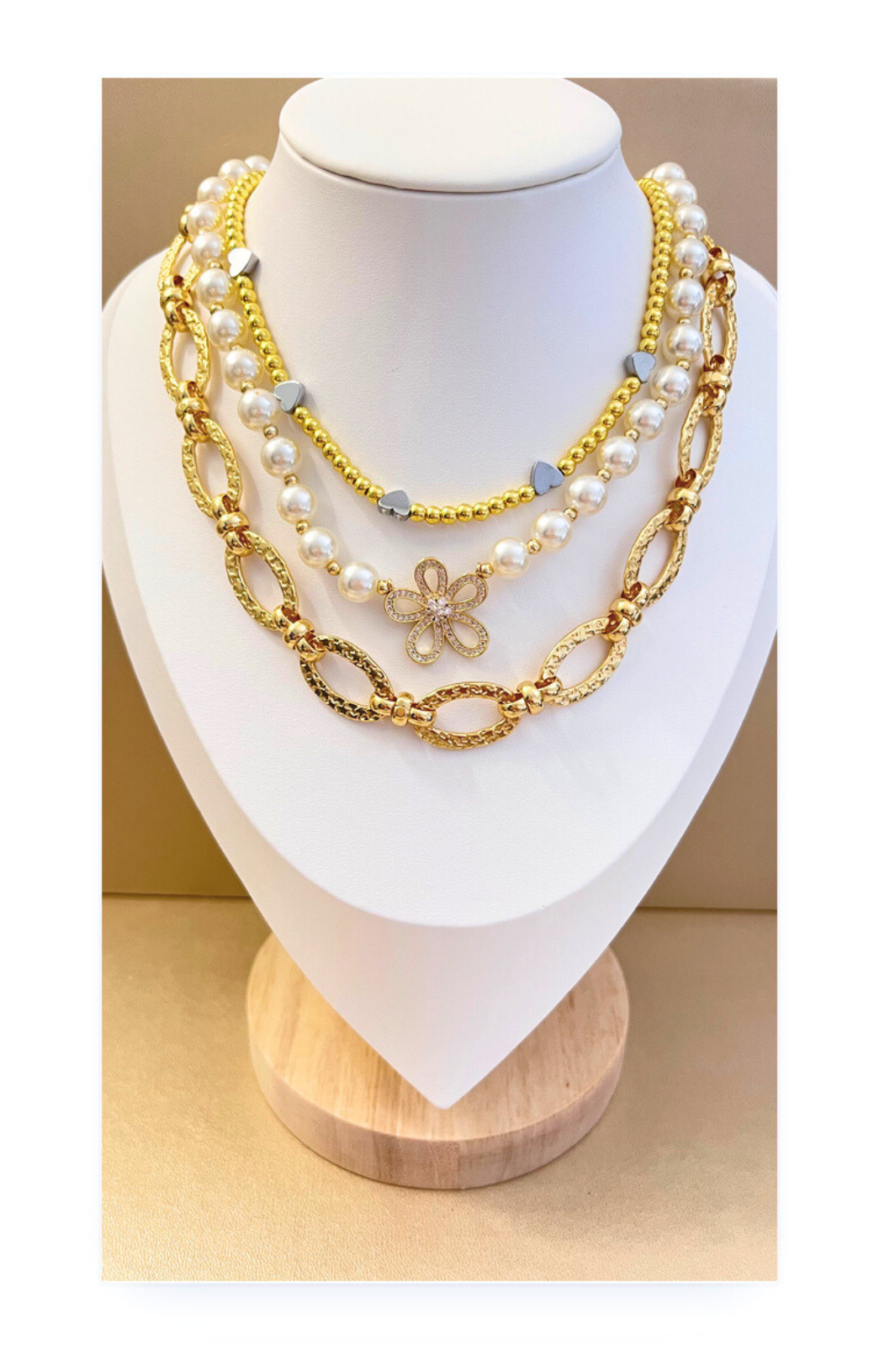 Chunky Gold Plated Necklace