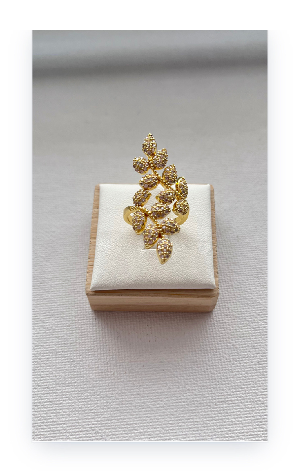 18K Gold Plated Copper Ring