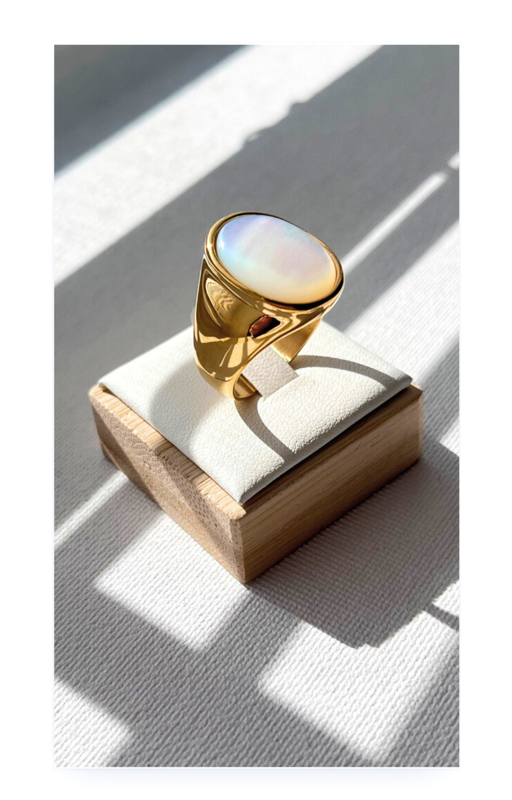 Stainless steel Chunky Ring