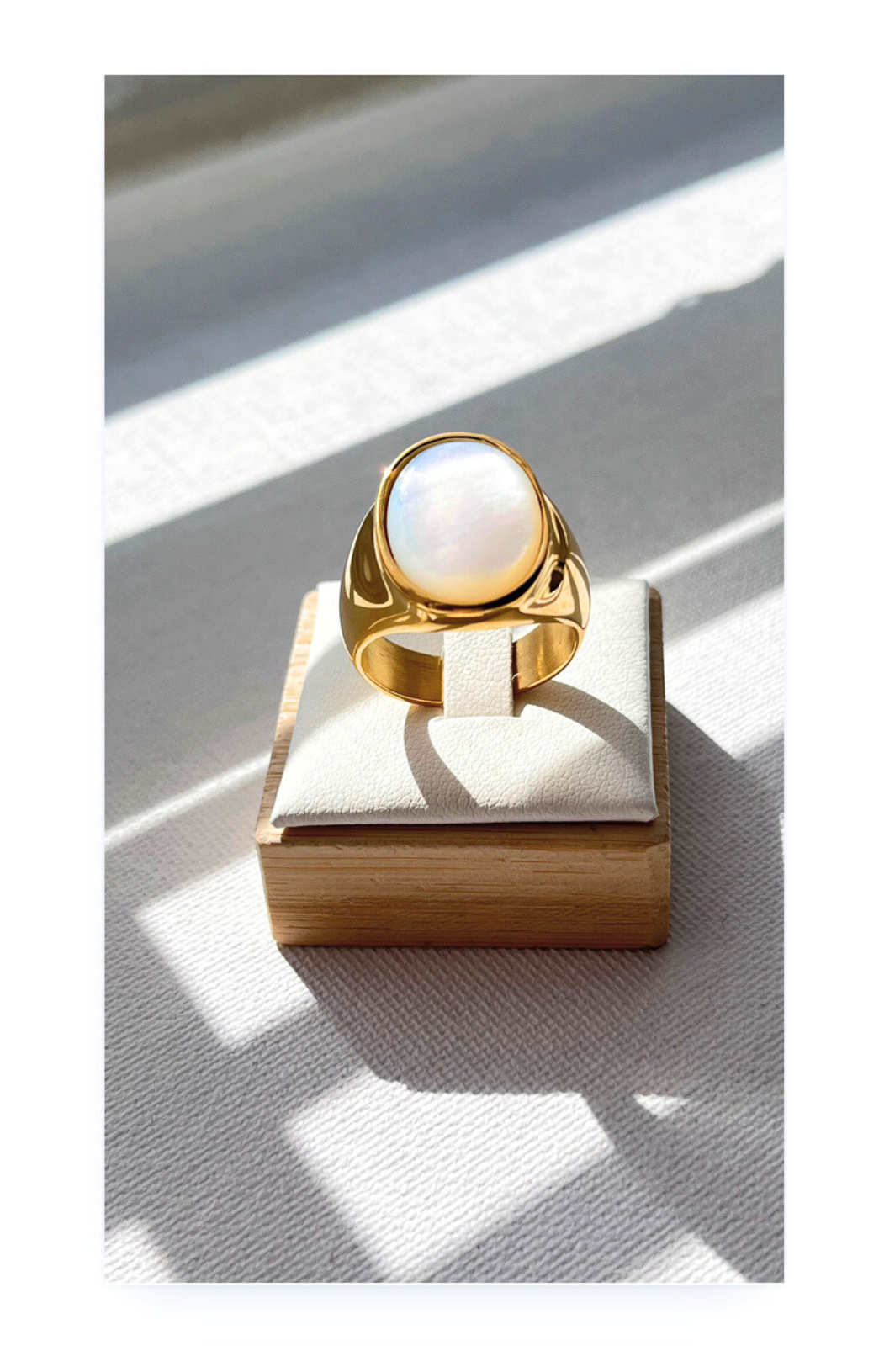 Stainless steel Chunky Ring