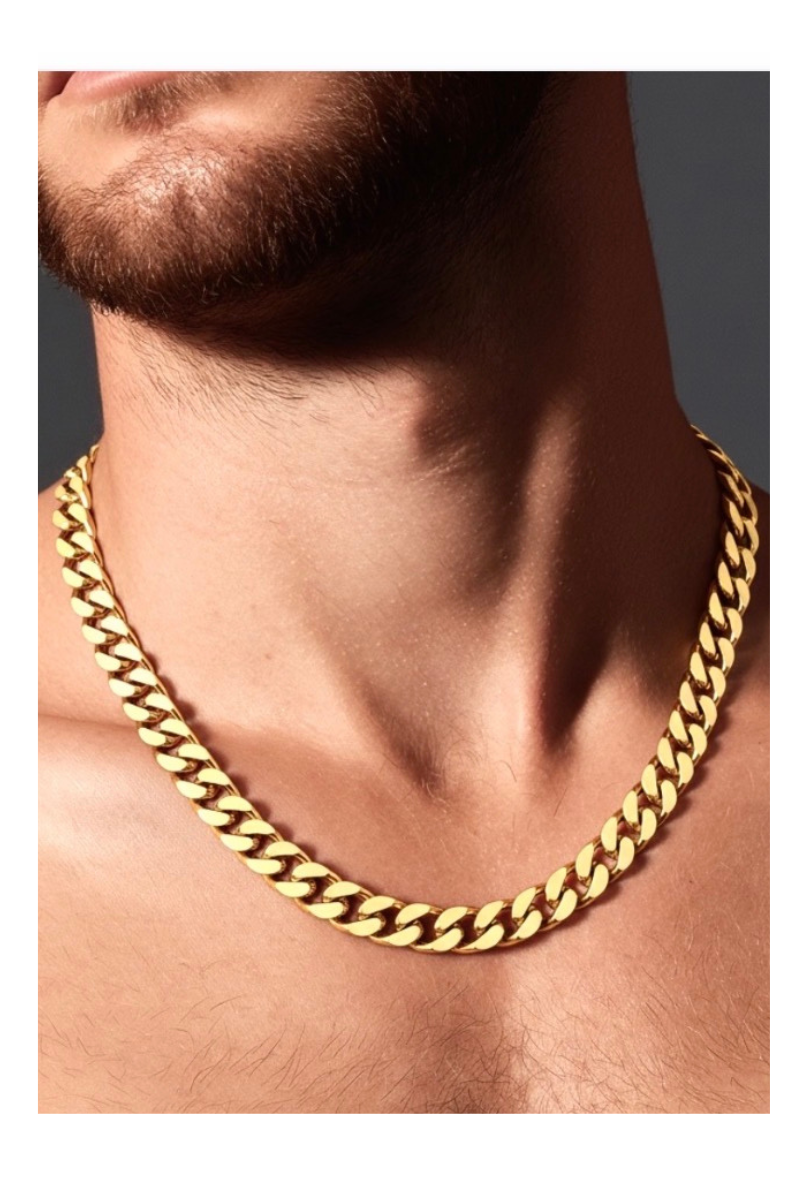 Stainless steel cuban chain