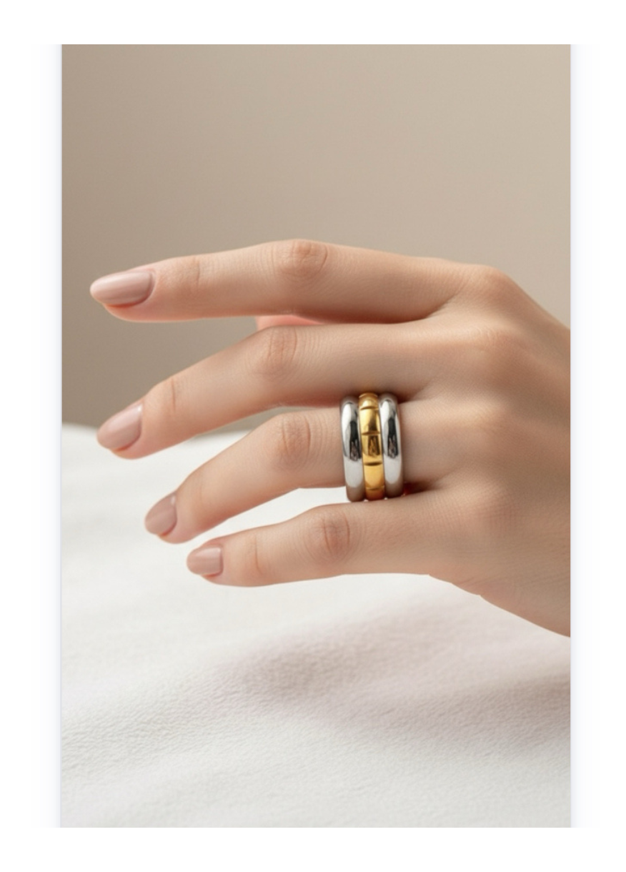 Stainless steel ring