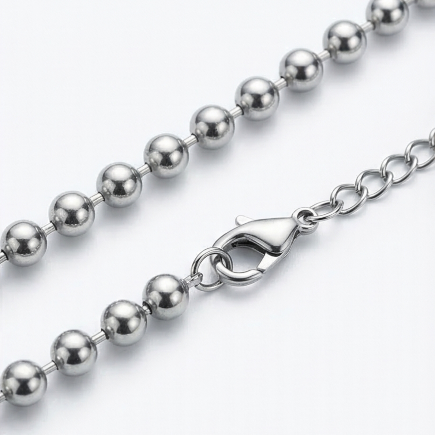 Stainless Steel bead Necklace