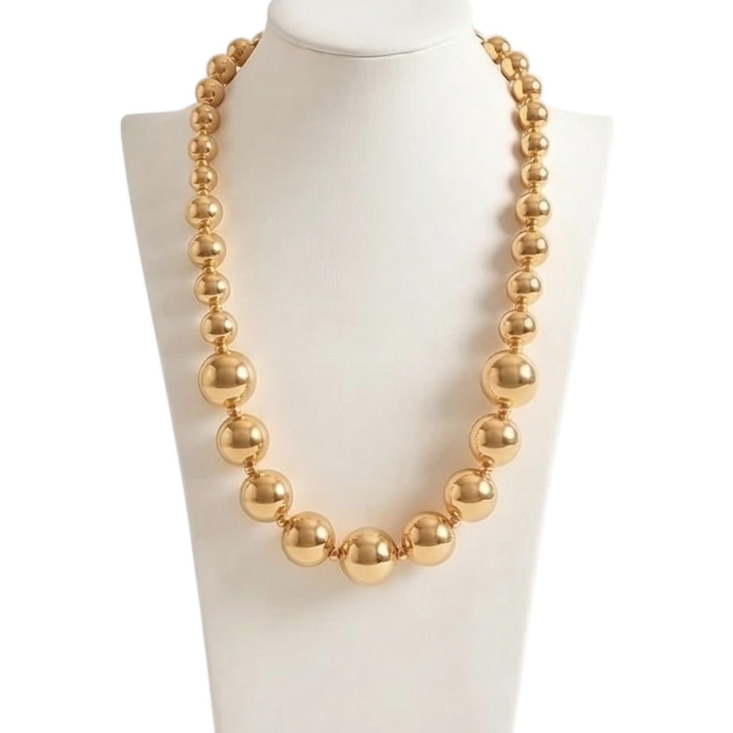 Golden- Alloy-Plating Punk Style Choker-Necklace
