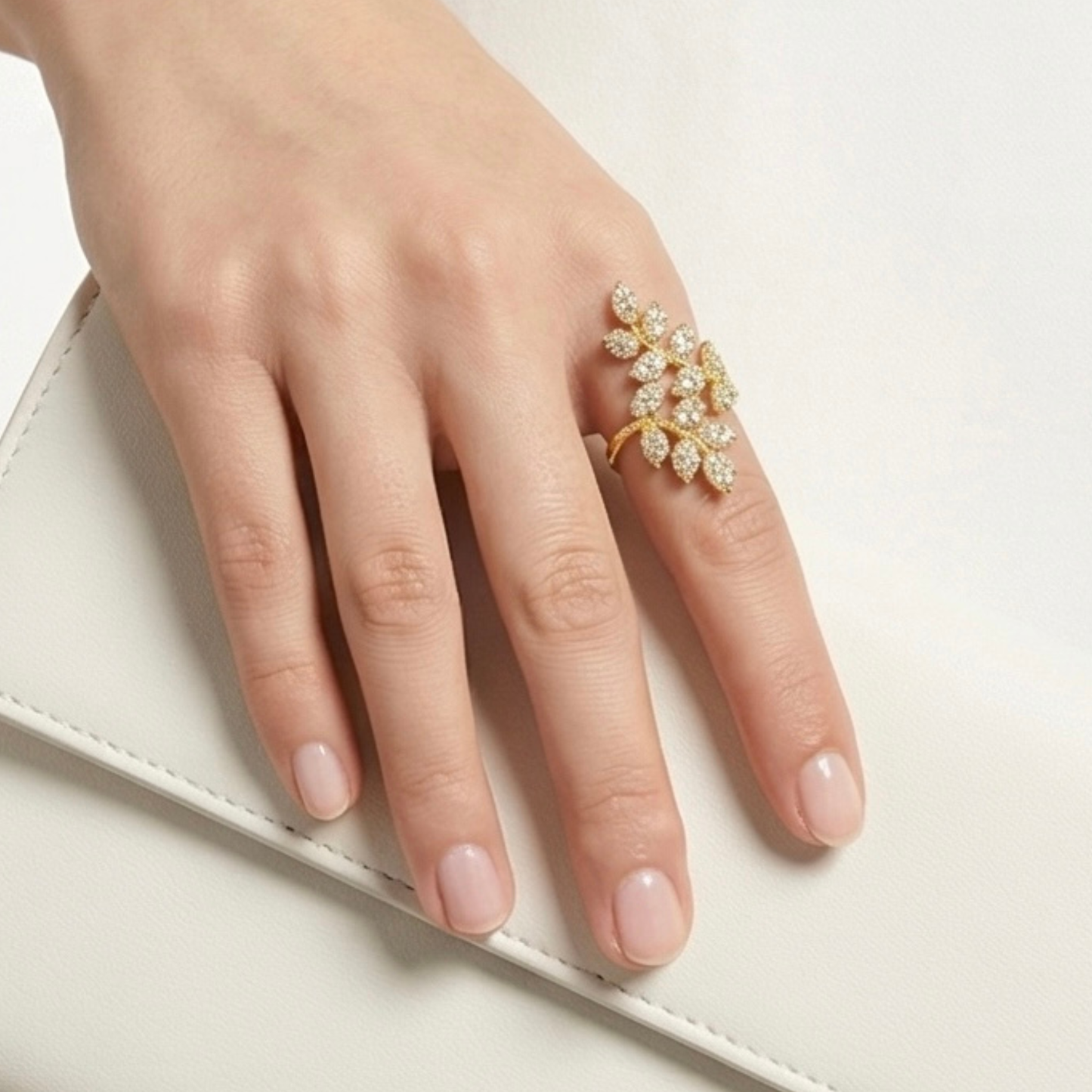 18K Gold Plated Copper Ring