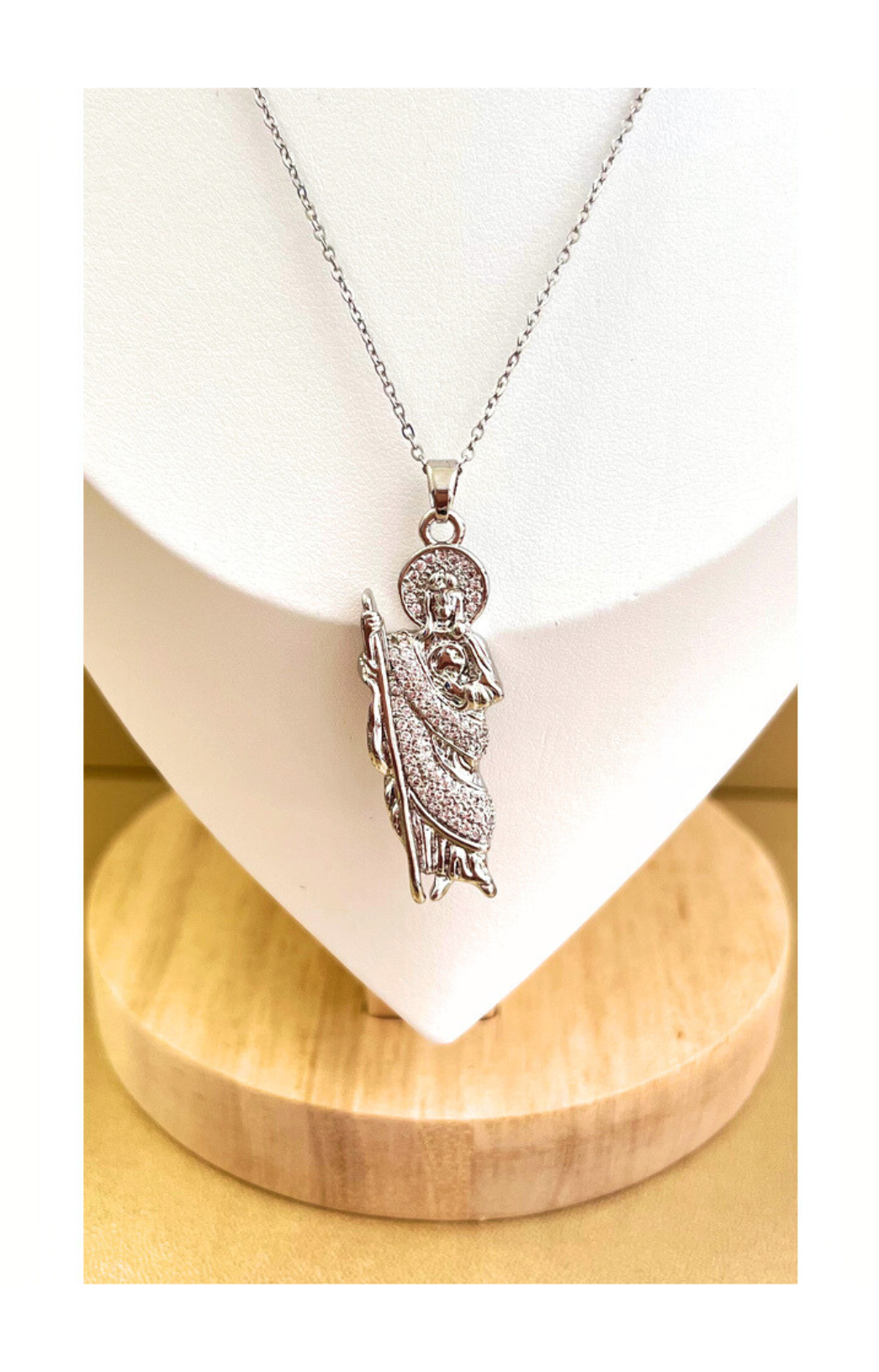 San Judas Pendant Chain