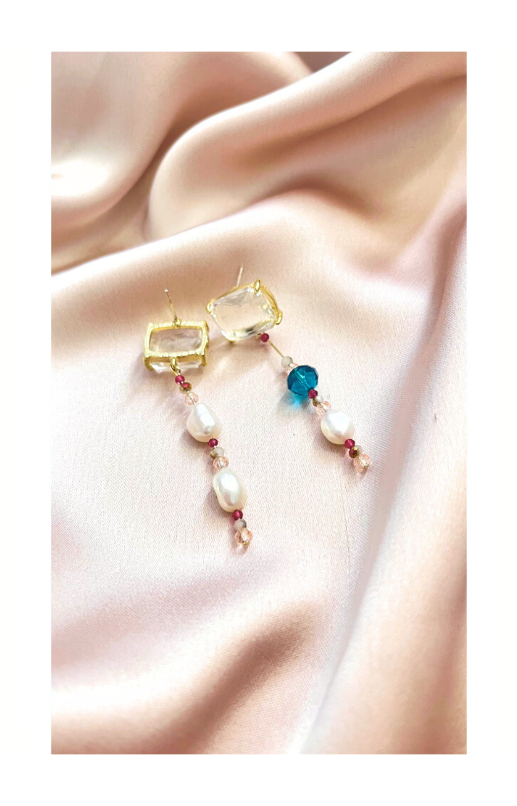 Asymmetric Dangle Earrings