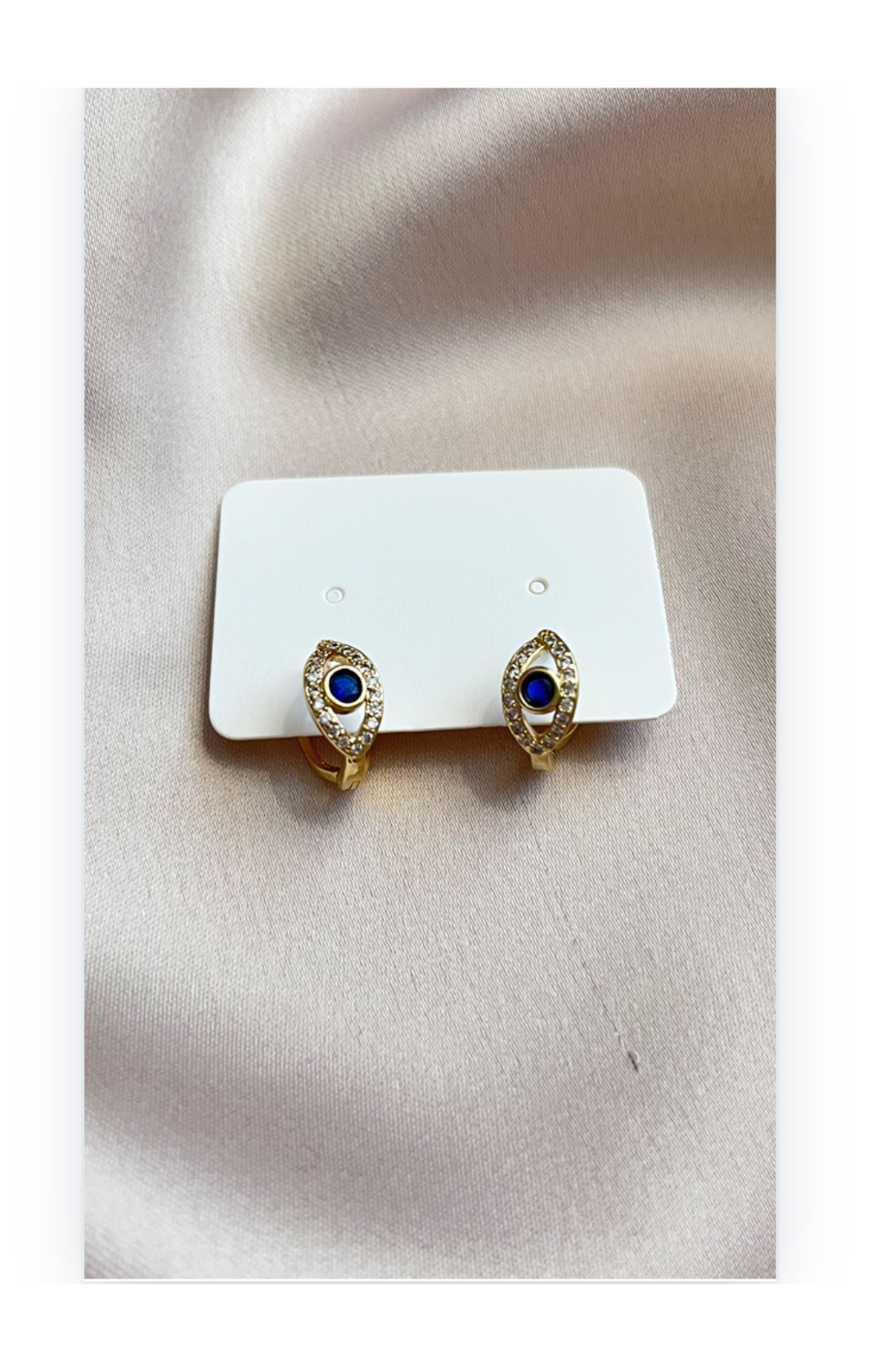 Gold-Plated Huggie Hoop Earrings