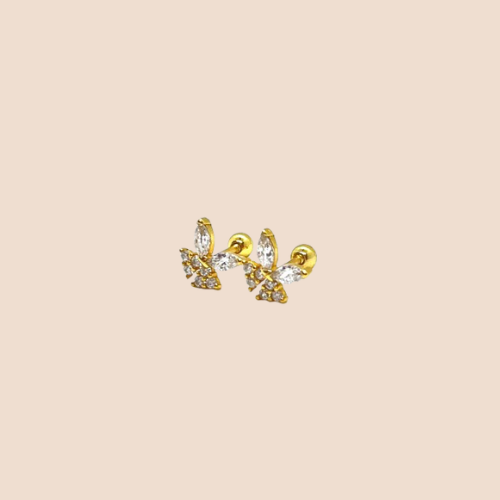 Butterfly Earrings in .925 Sterling Silver