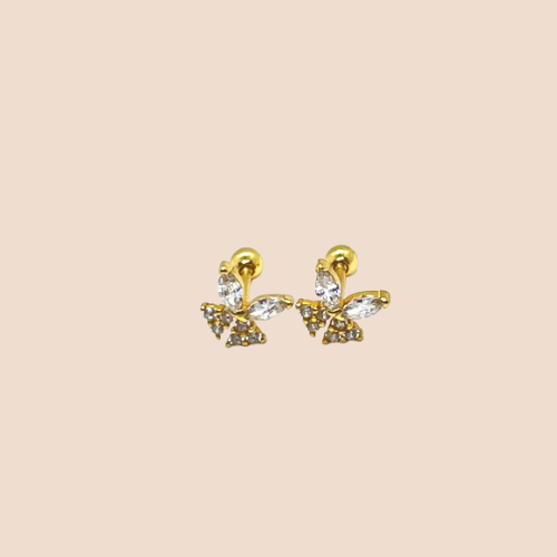 Butterfly Earrings in .925 Sterling Silver