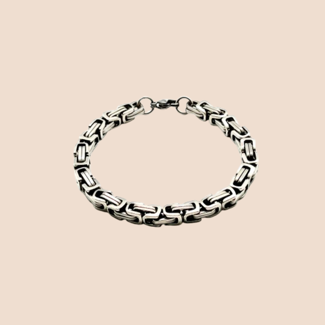 Stylish Stainless Steel Link Bracelet for Me