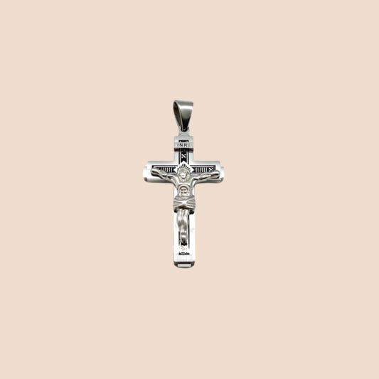Cross Pendant – Urban Stainless Steel for Men