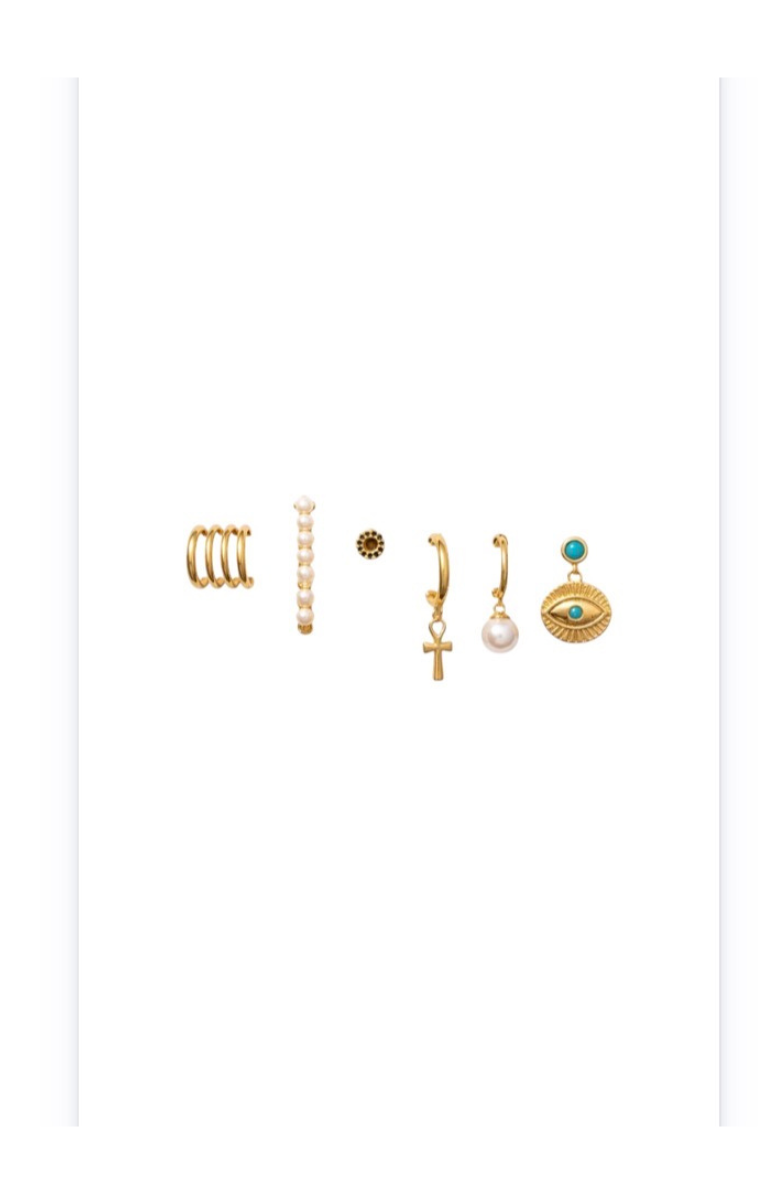 Chic Gold-Plated Mini Stud Earrings on Copper base