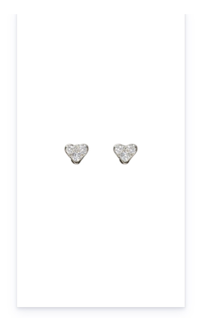 .925 sterling silver ear stud earrings