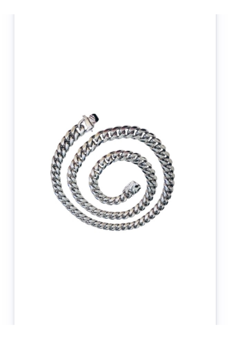 Cuban Chain Stainless Steel FOR MEN