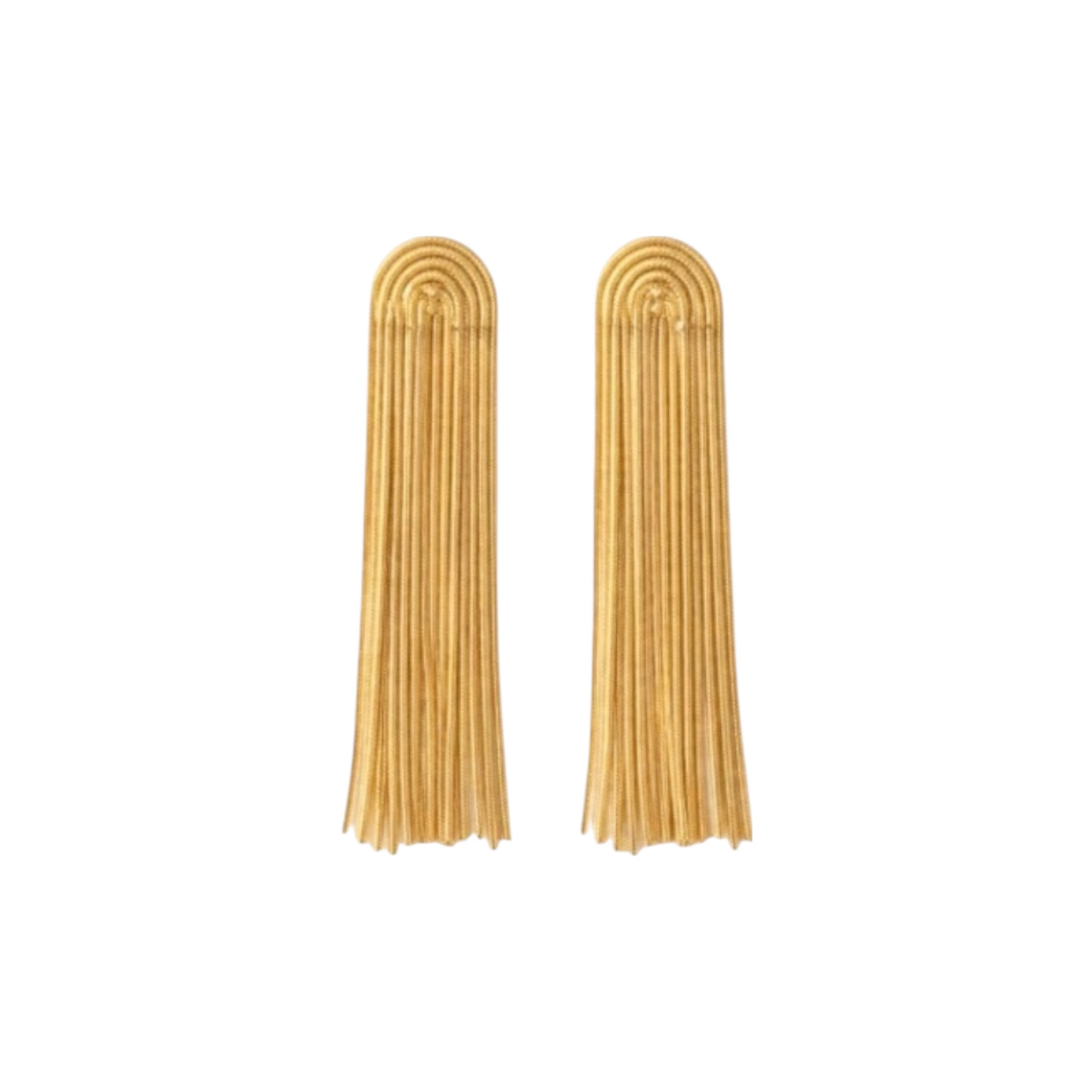 Long stainless steel earrings in punk style