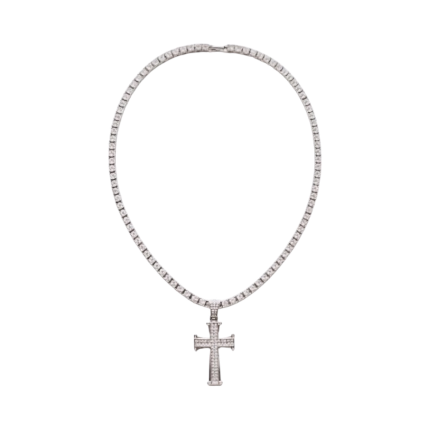 Fashion Cross Charm and Necklace for Men