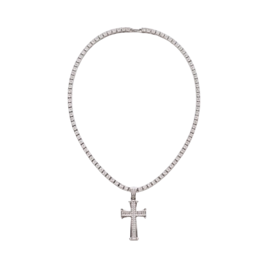 Fashion Cross Charm and Necklace for Men