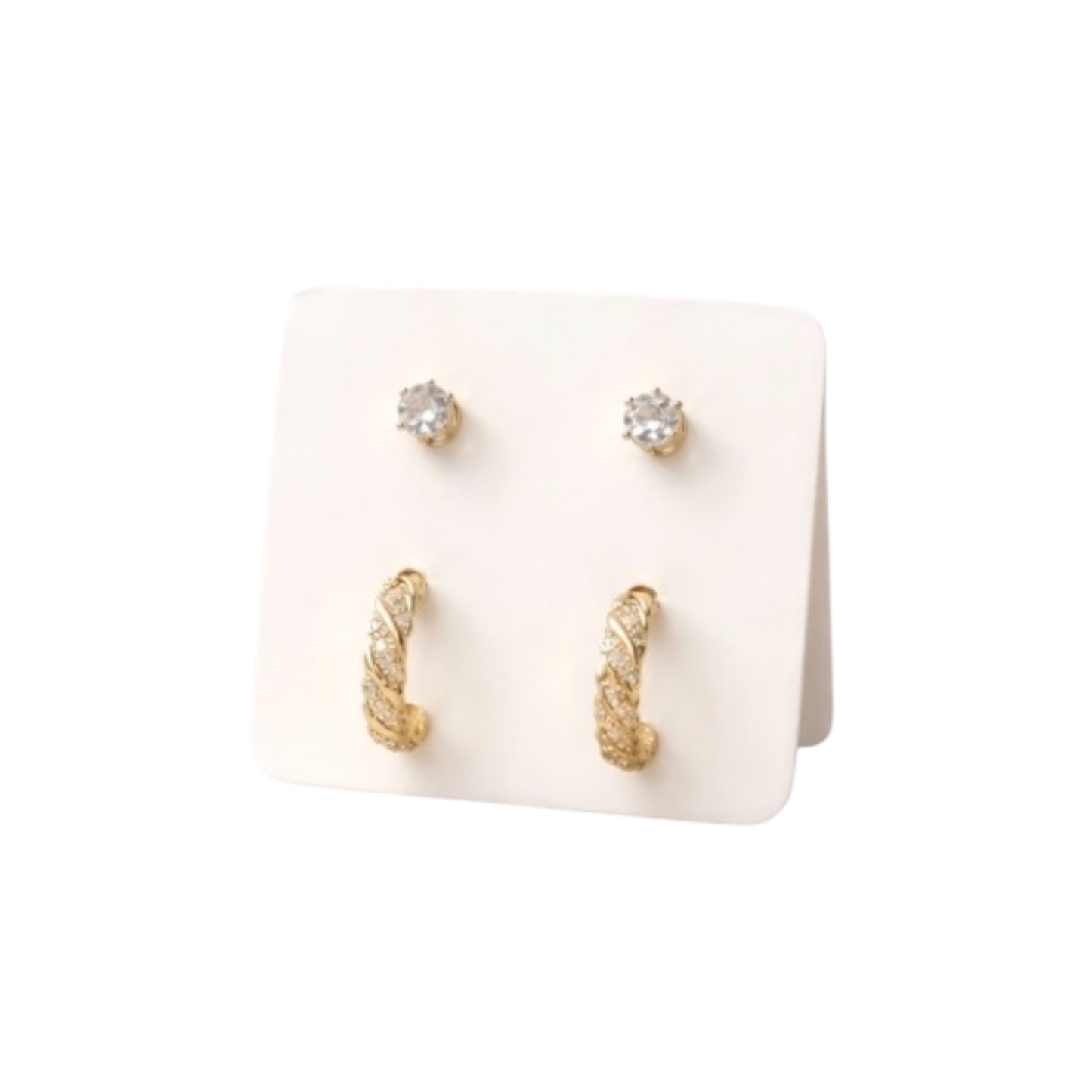 Gold plated Earring Set