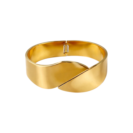 Stainless steel bracelet, adjustable, vintage style