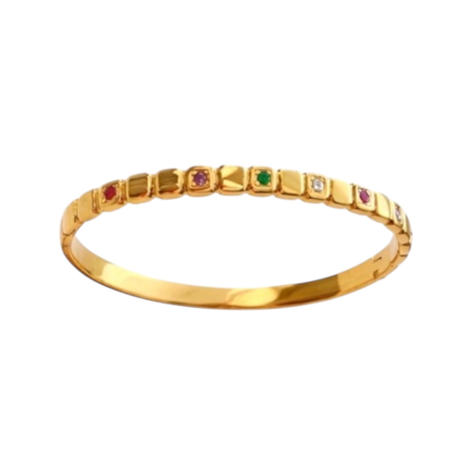 Stainless Steel Cuff Bangle Bracelet