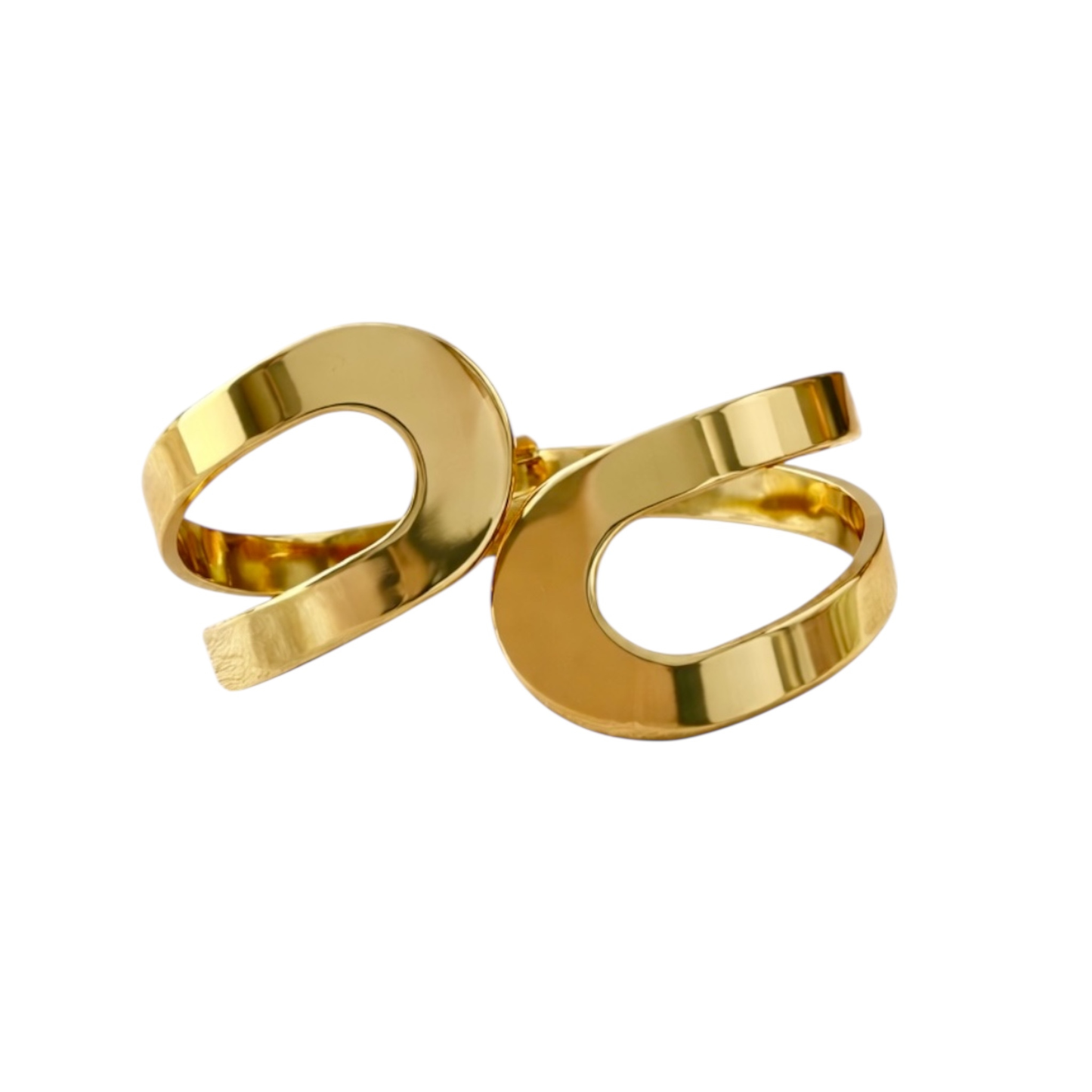 Stainless Steel Open Cuff Bangle Bracelet