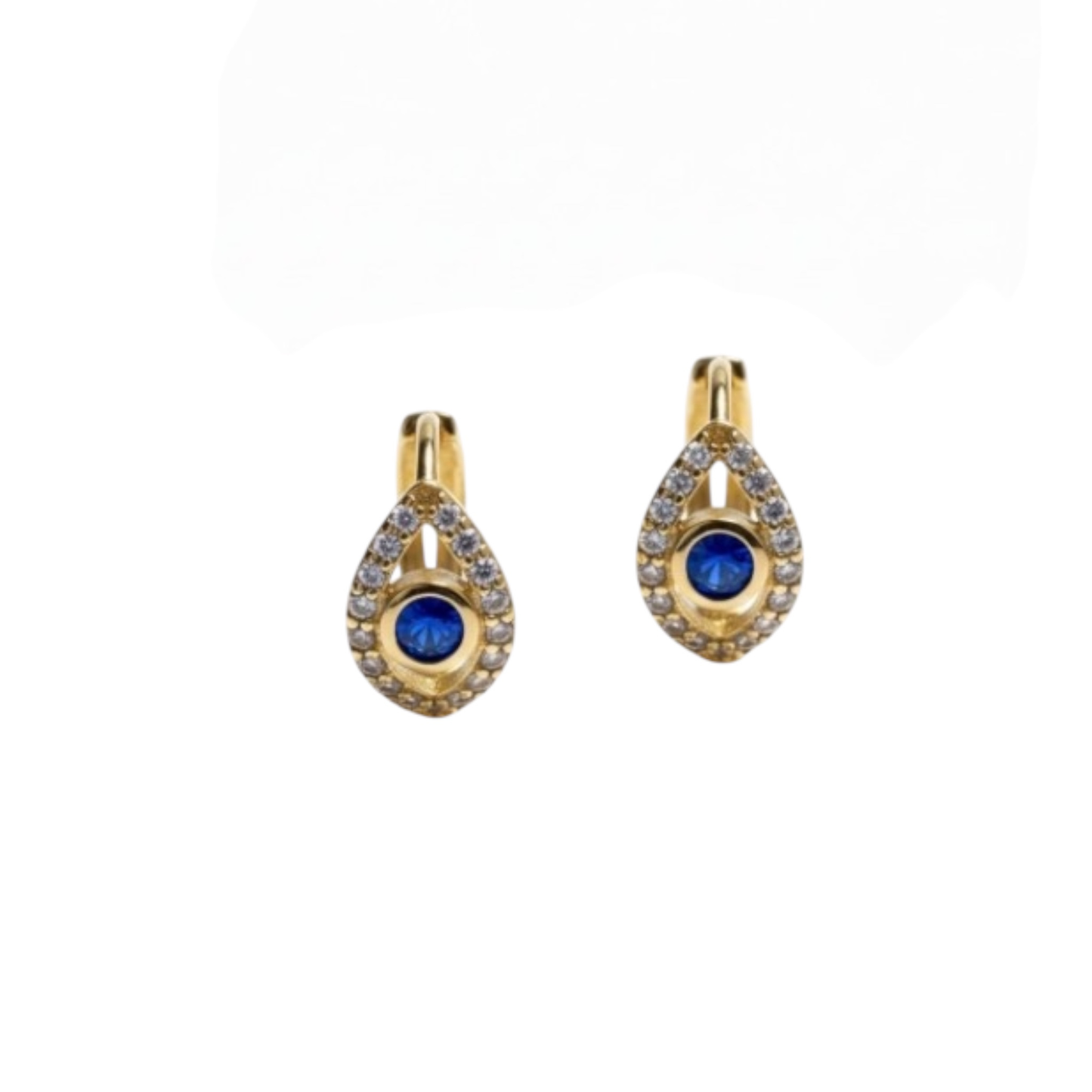 Gold-Plated Huggie Hoop Earrings