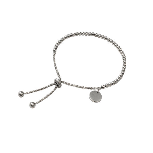 Titanium Steel Bracelet with 18K Gold Plating