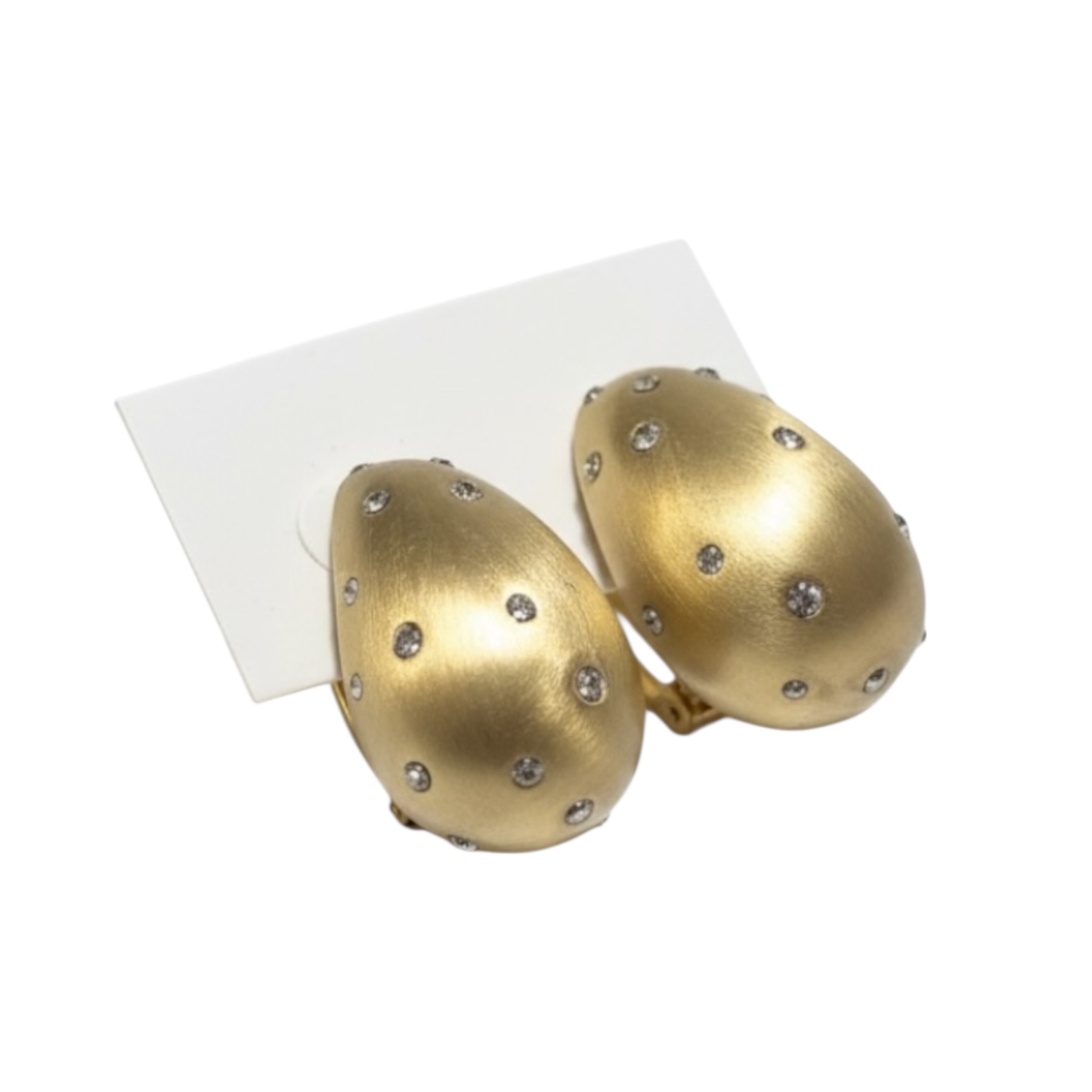 Tear Drop Stud Earrings