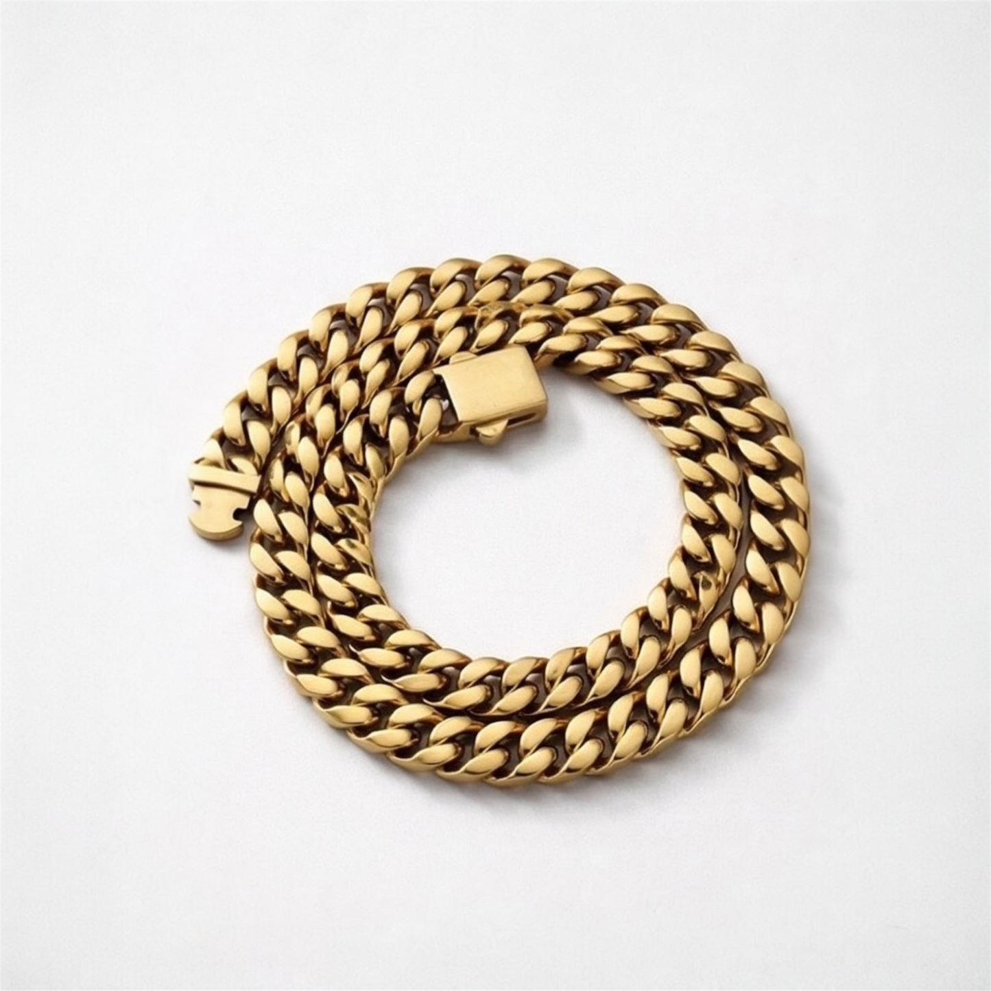 Stainless steel cuban chain