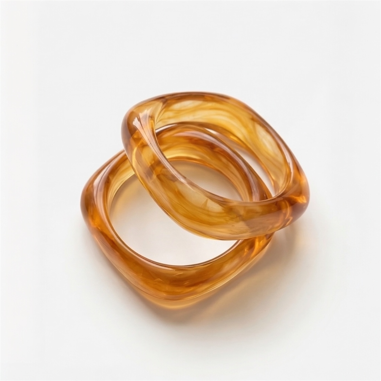 Resin Bangle Bracelet