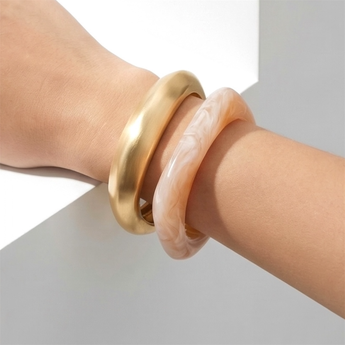 Duo bangle bracelet