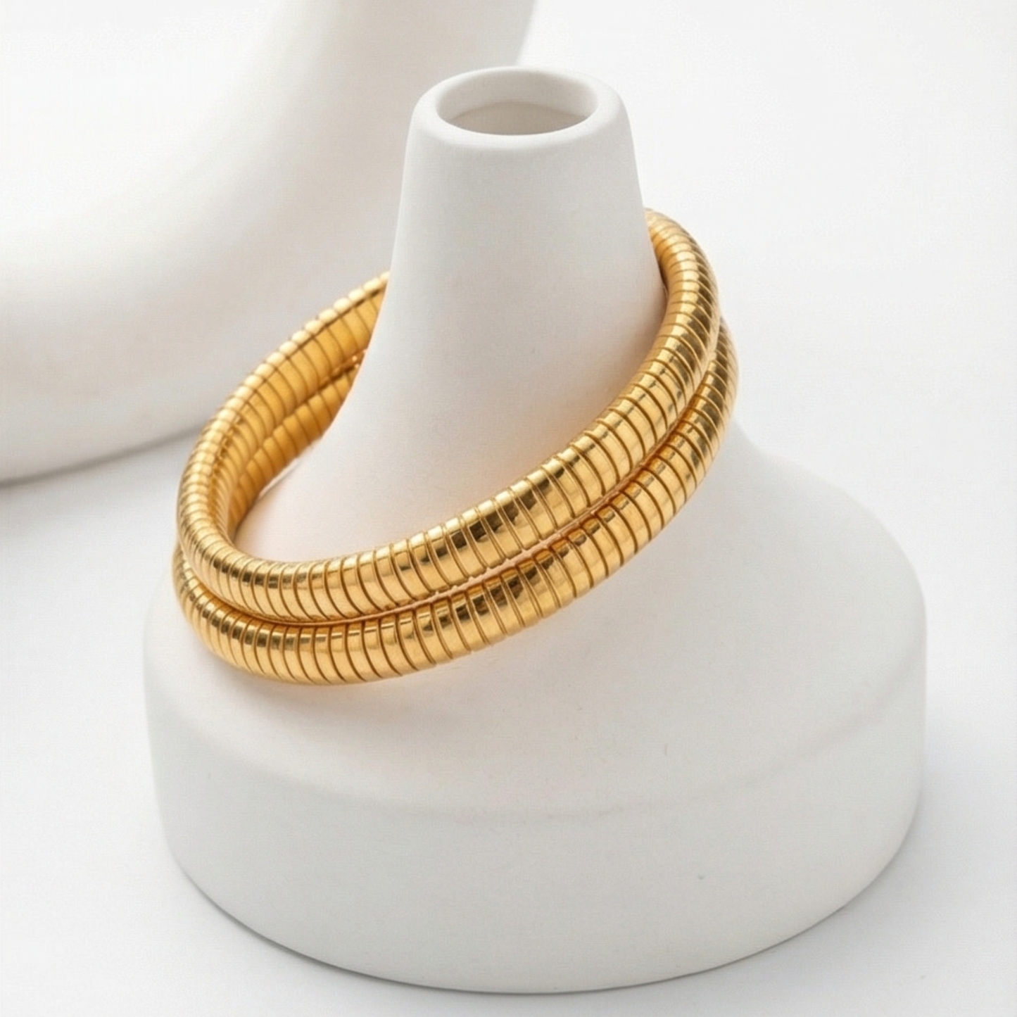 Chunky Bangle Stainless steel bracelet