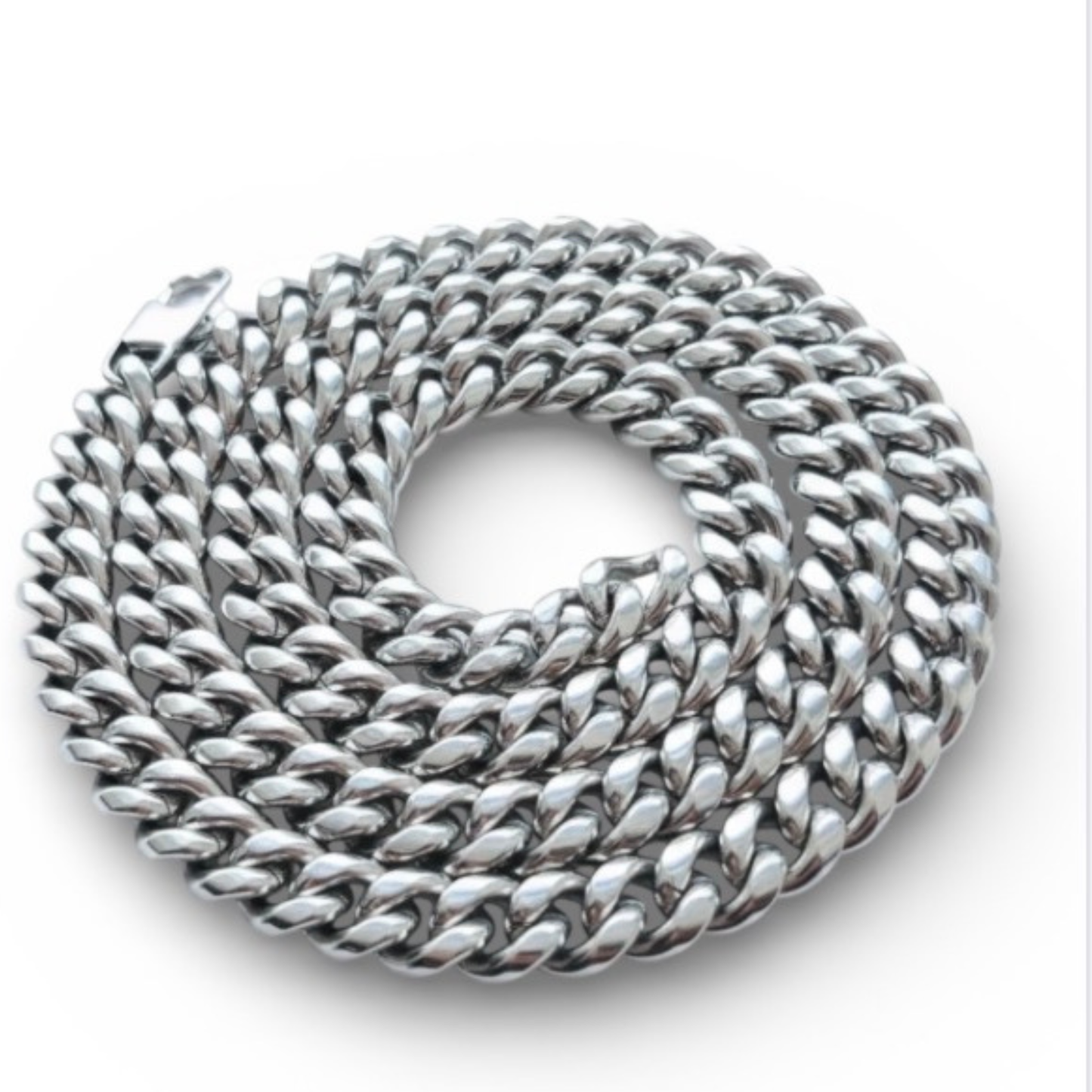316L Stainless Steel Cuban Chain for men