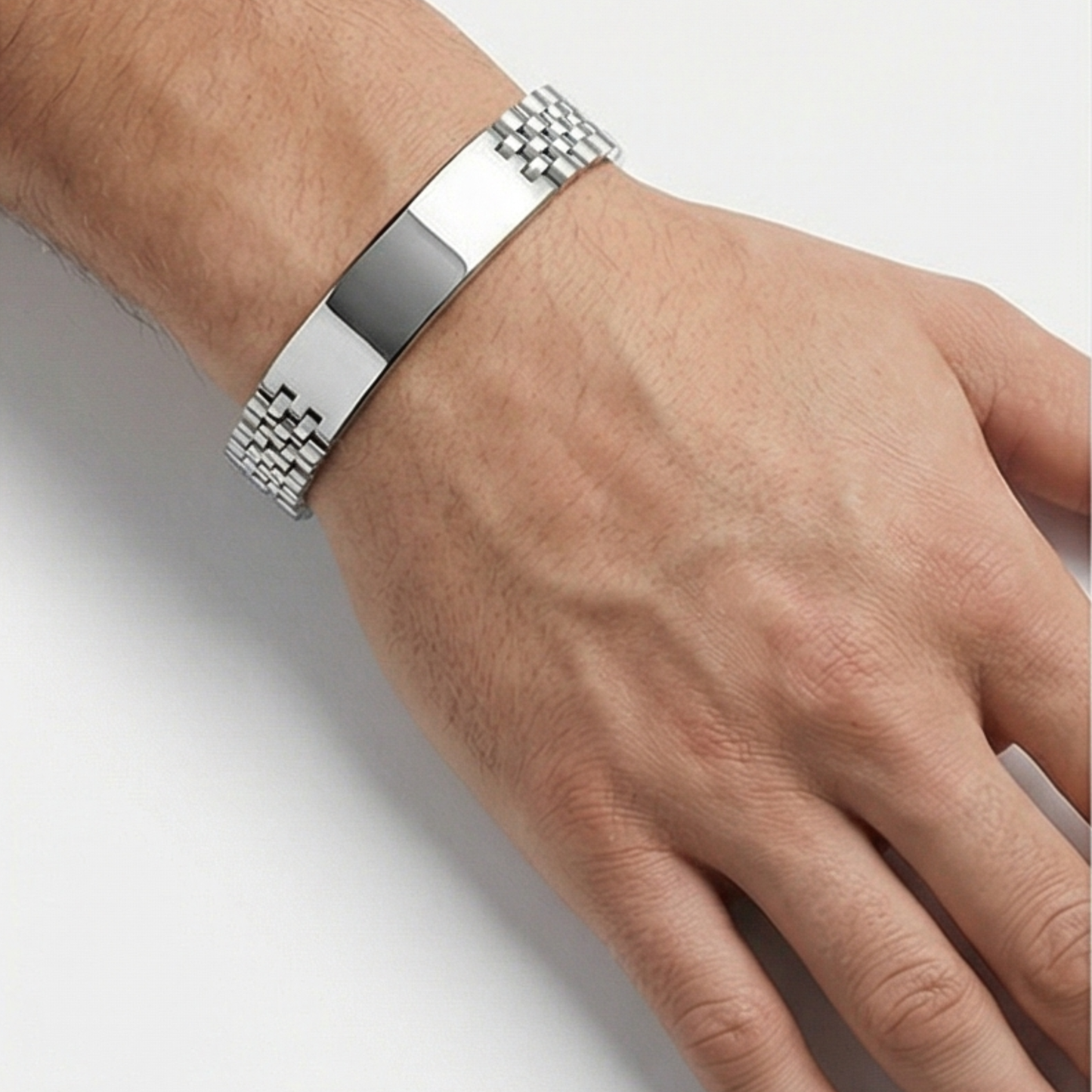 Stainless Steel Men's Bracelet - Modern