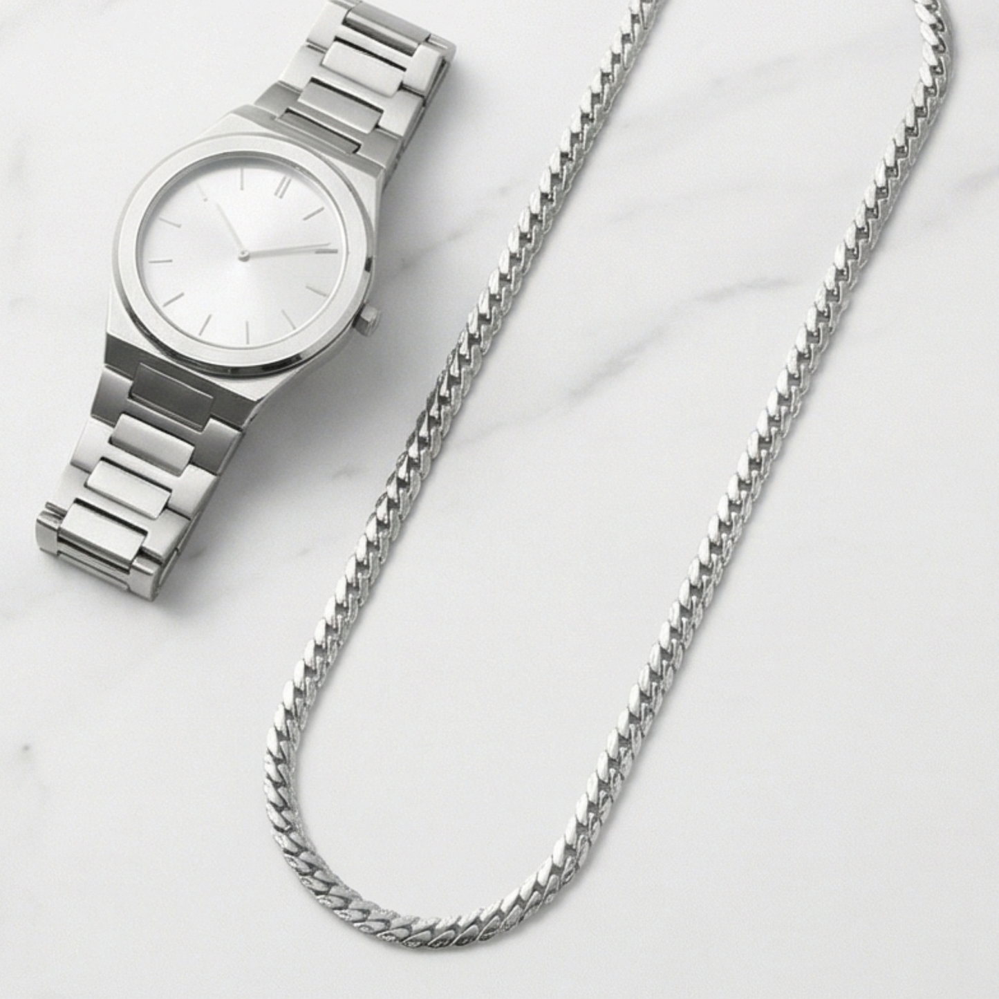 Men's Titanium Steel Chain Necklace