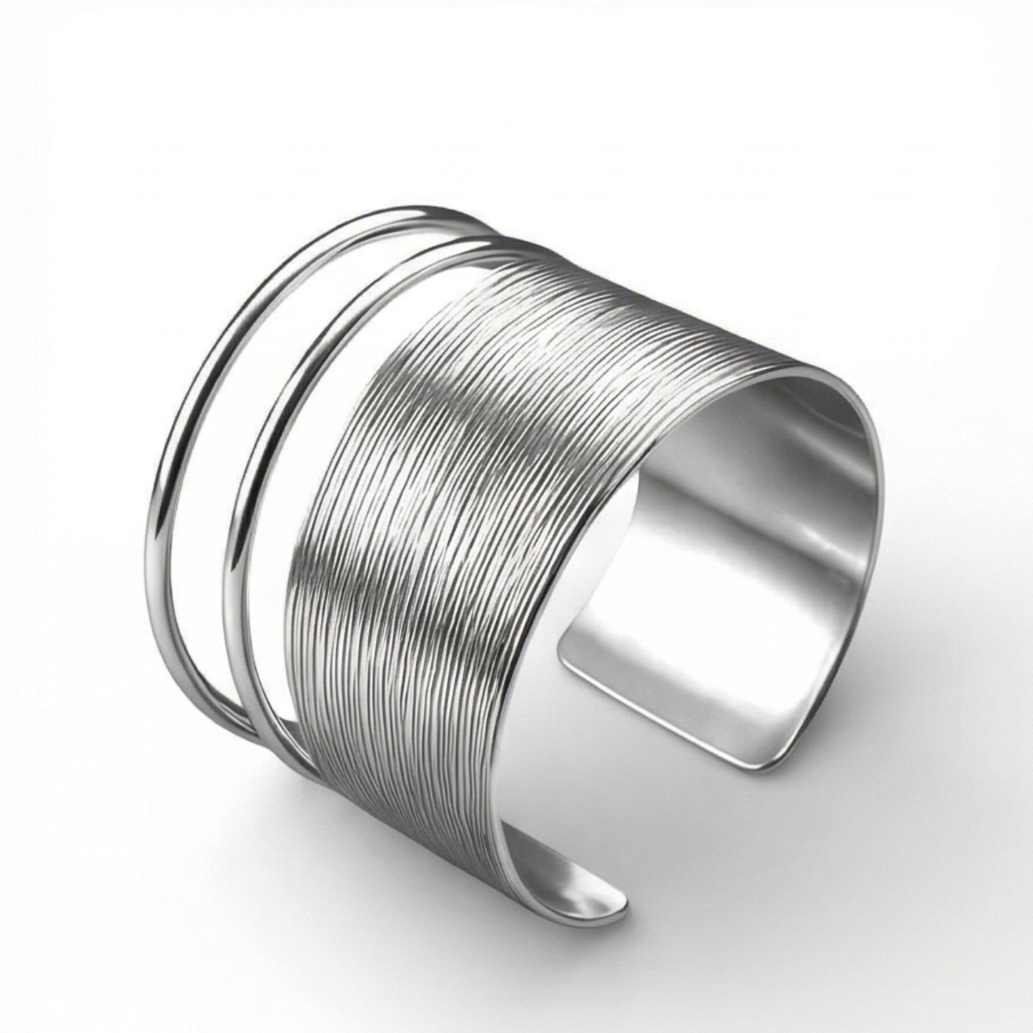 Roman-Style Silvery color- Alloy Bracelet