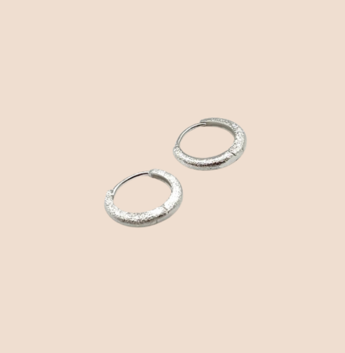 Hypoallergenic Silver-Plated Hoop Earrings