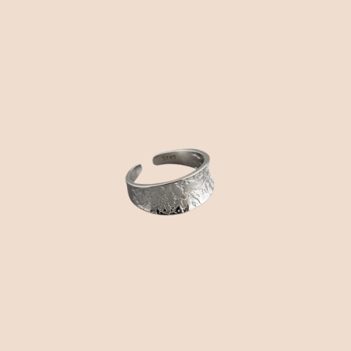 .925 Silver adjustable Ring, simple style