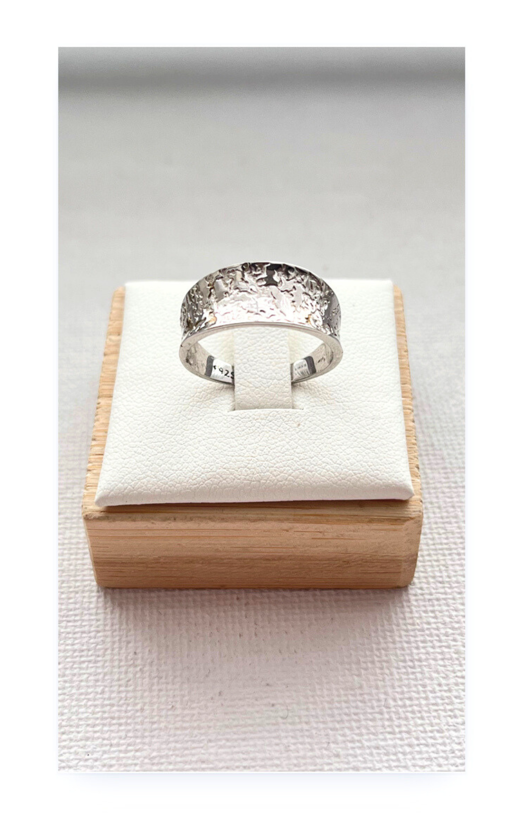 .925 Silver adjustable Ring, simple style