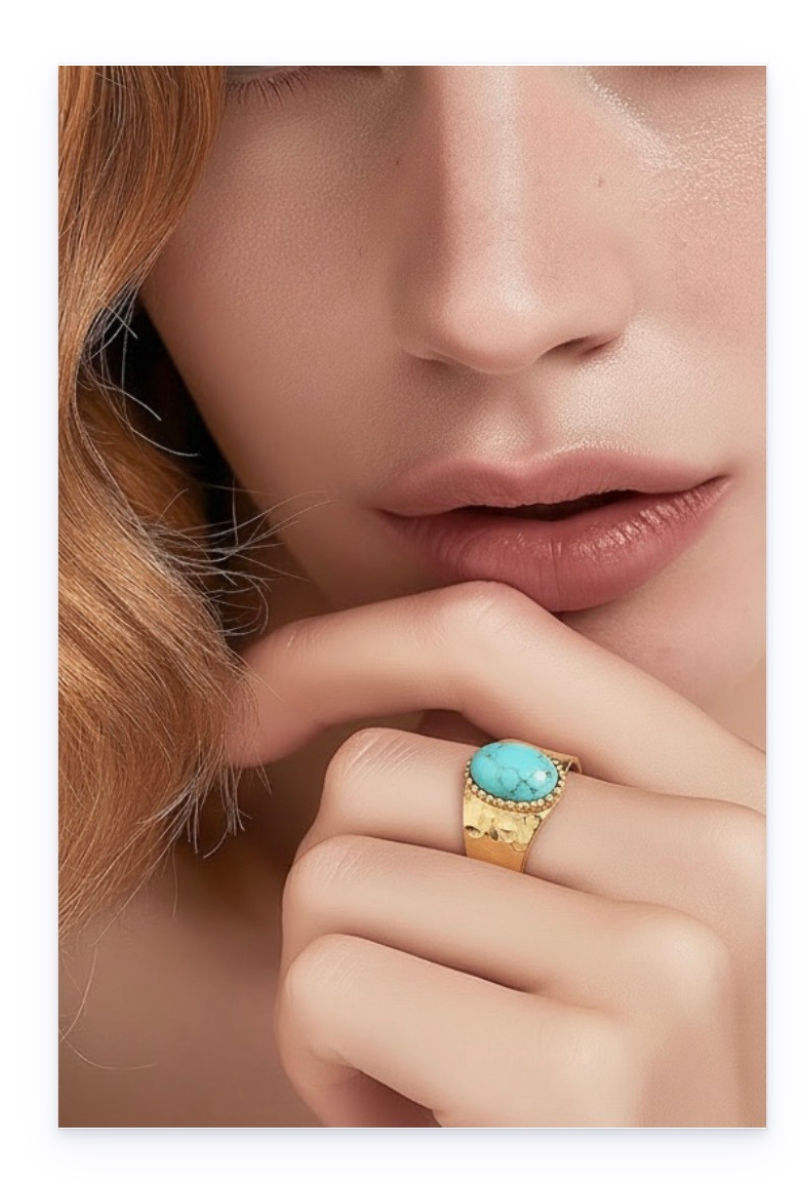 Stainless steel open Ring