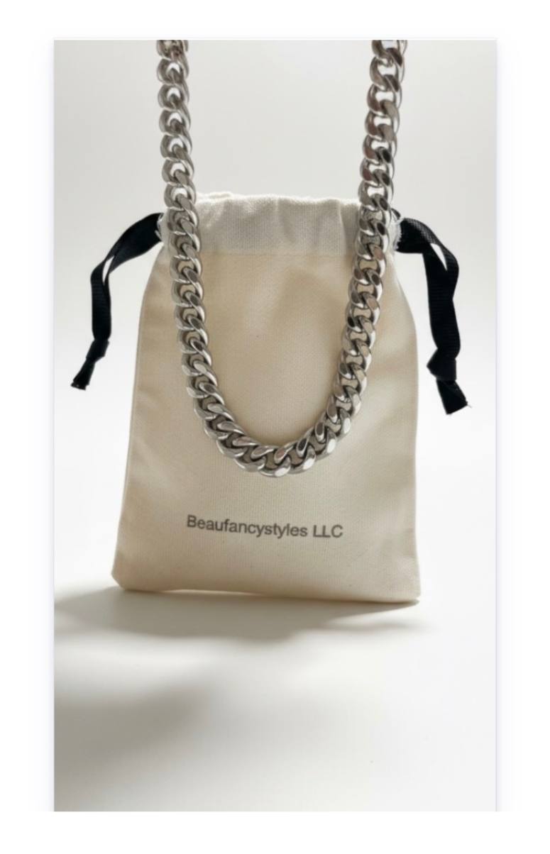 316L Stainless Steel Cuban Chain for men