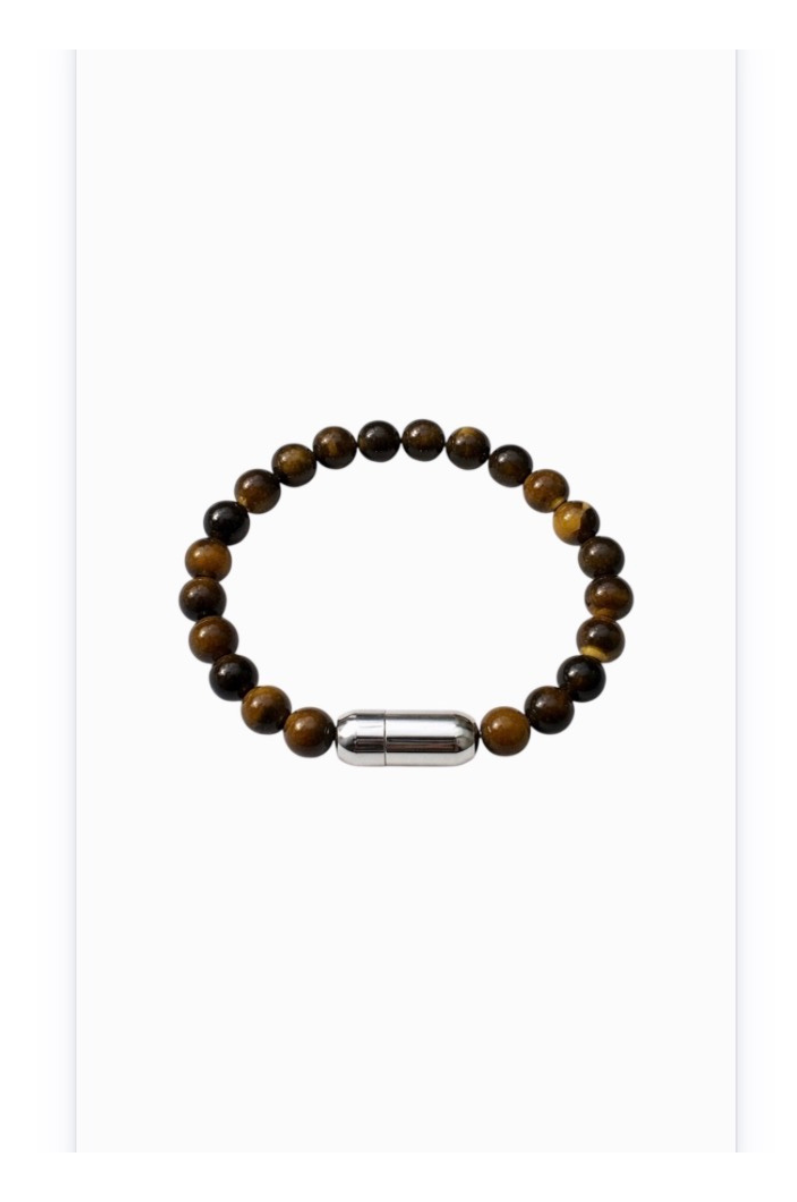 Cat's Eye Stone Bracelet with Magnetic Clasp